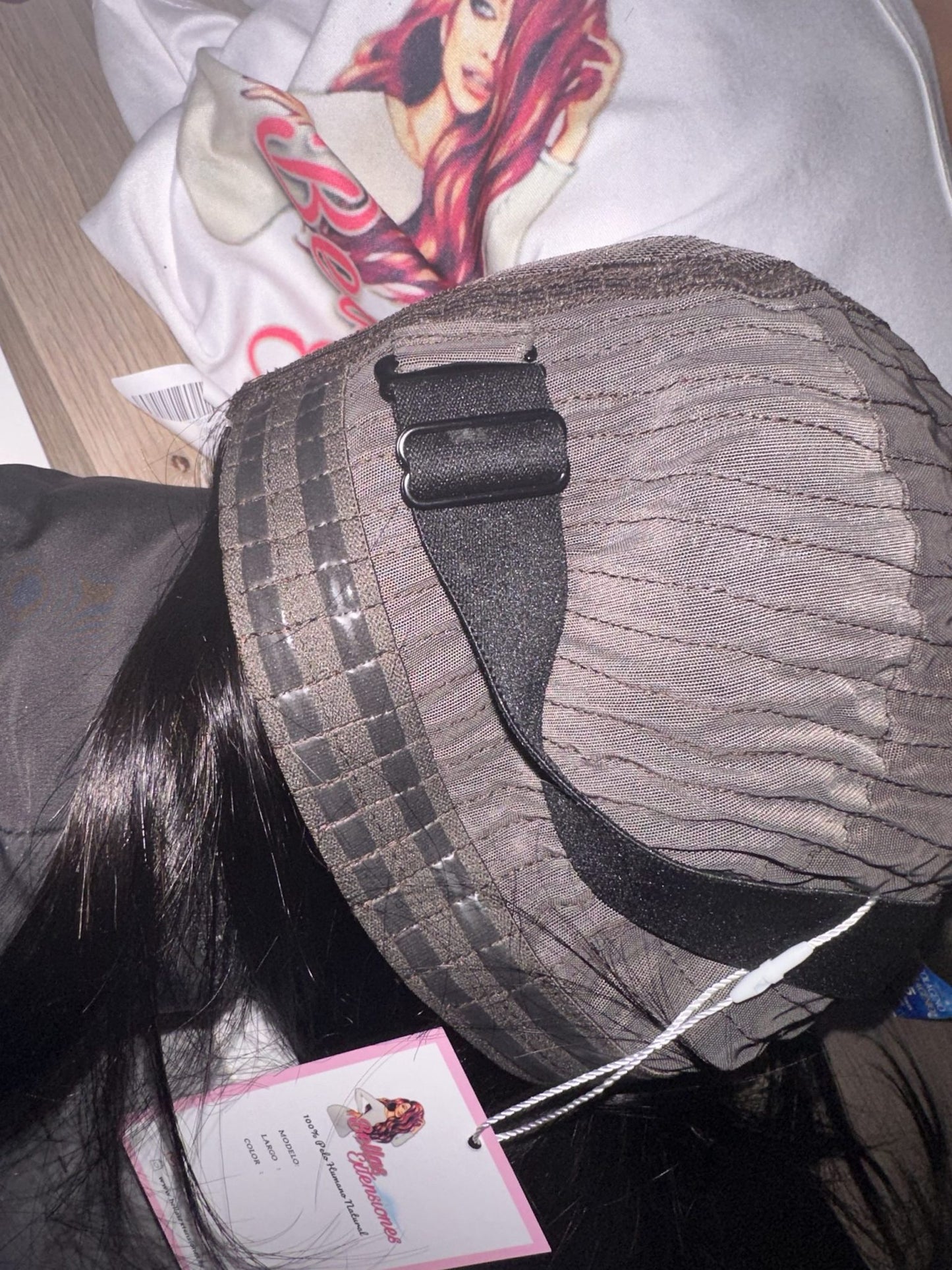 Peluca Natural Lace Front 5×5 De Ceja A Ceja – Sin Pegamento – Pelo Virgen 1B - CRISTINA