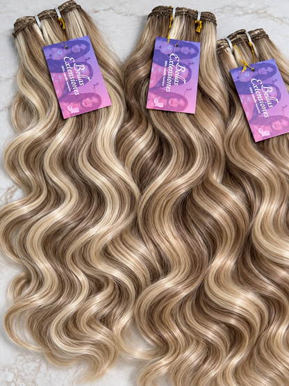 Extensiones Cortina ondulado 60cm