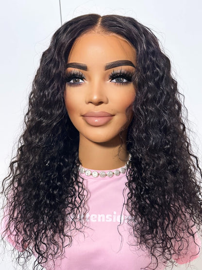 Peluca Deep Wave "Glueless" - Encaje en T (45 cm) PAOLA