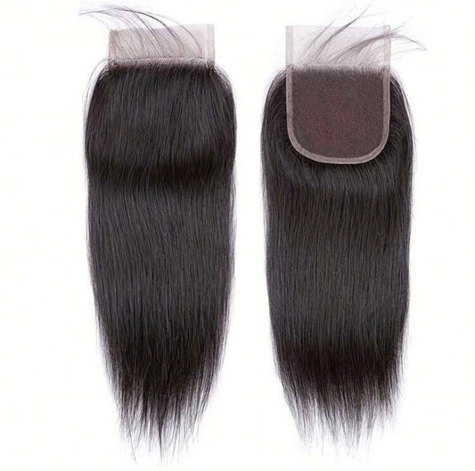 Closure 5x5 de Cabello Humano Liso