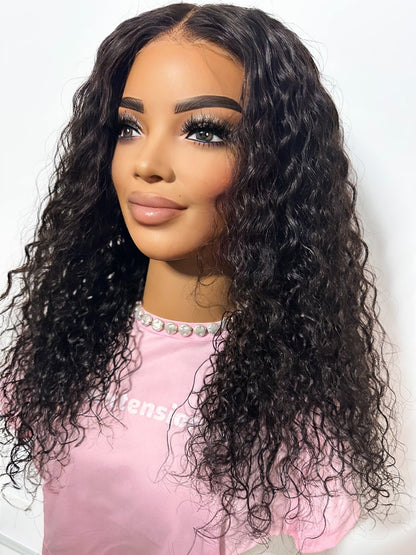 Peluca Deep Wave "Glueless" - Encaje en T (45 cm) PAOLA