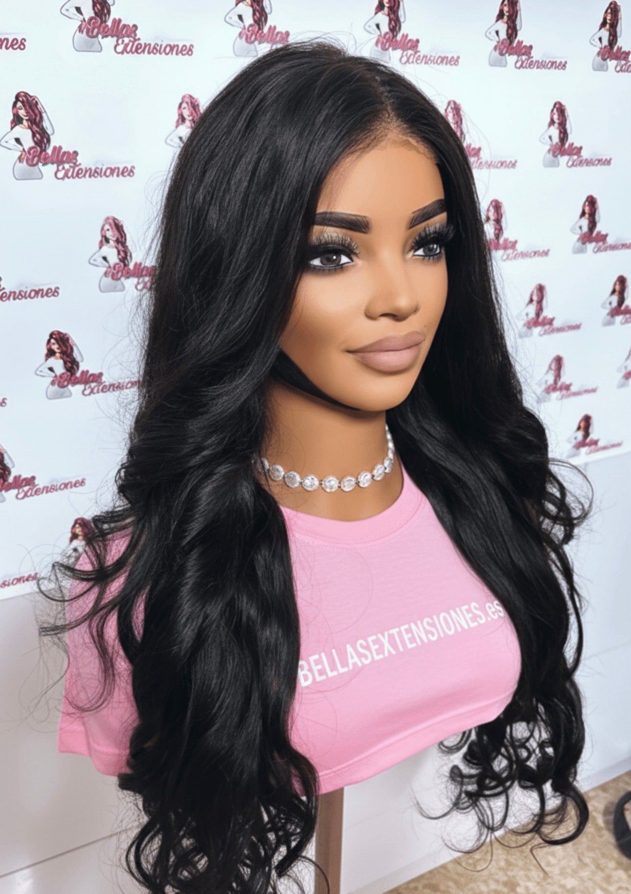 Peluca Pelo Humano 80cm (32”) Lace HD 9x6 Sin Pegamento - Pelo Virgen