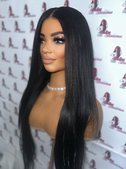 Peluca de Encaje 6x5 - Liso Espejo (Cabello Vietnamita Premium) 32” BEATRIZ