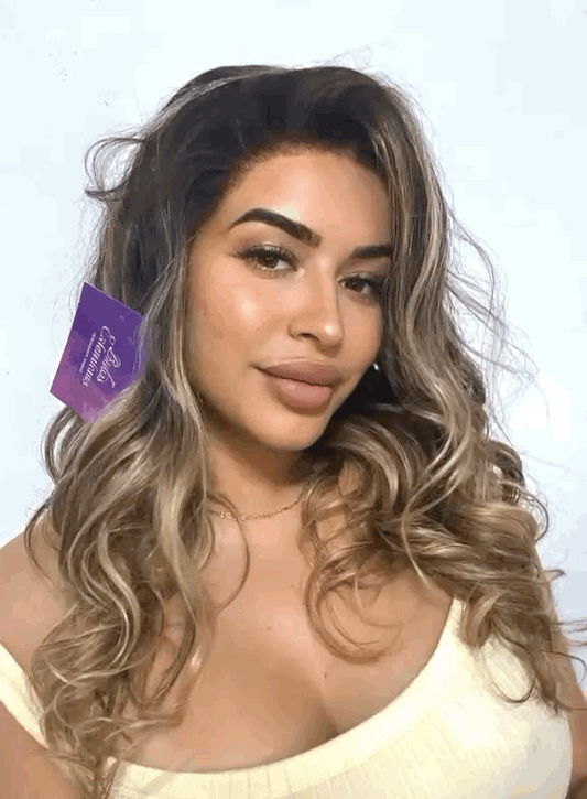 Peluca Lace Front 13x4 - Balayage Ceniza Ondulado (100% Cabello Humano) AROA