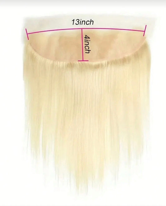 Cierre frontal Closure 13x4 - 613 Rubio Platino