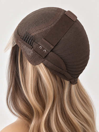 Peluca Mechada Cabello Humano Balayage 4x4 - 70cm(28”) GABRIELA