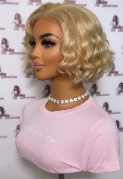 Peluca Lace Front "Marilyn" – Ondas Clásicas y Glamour Vintage - MARILYN