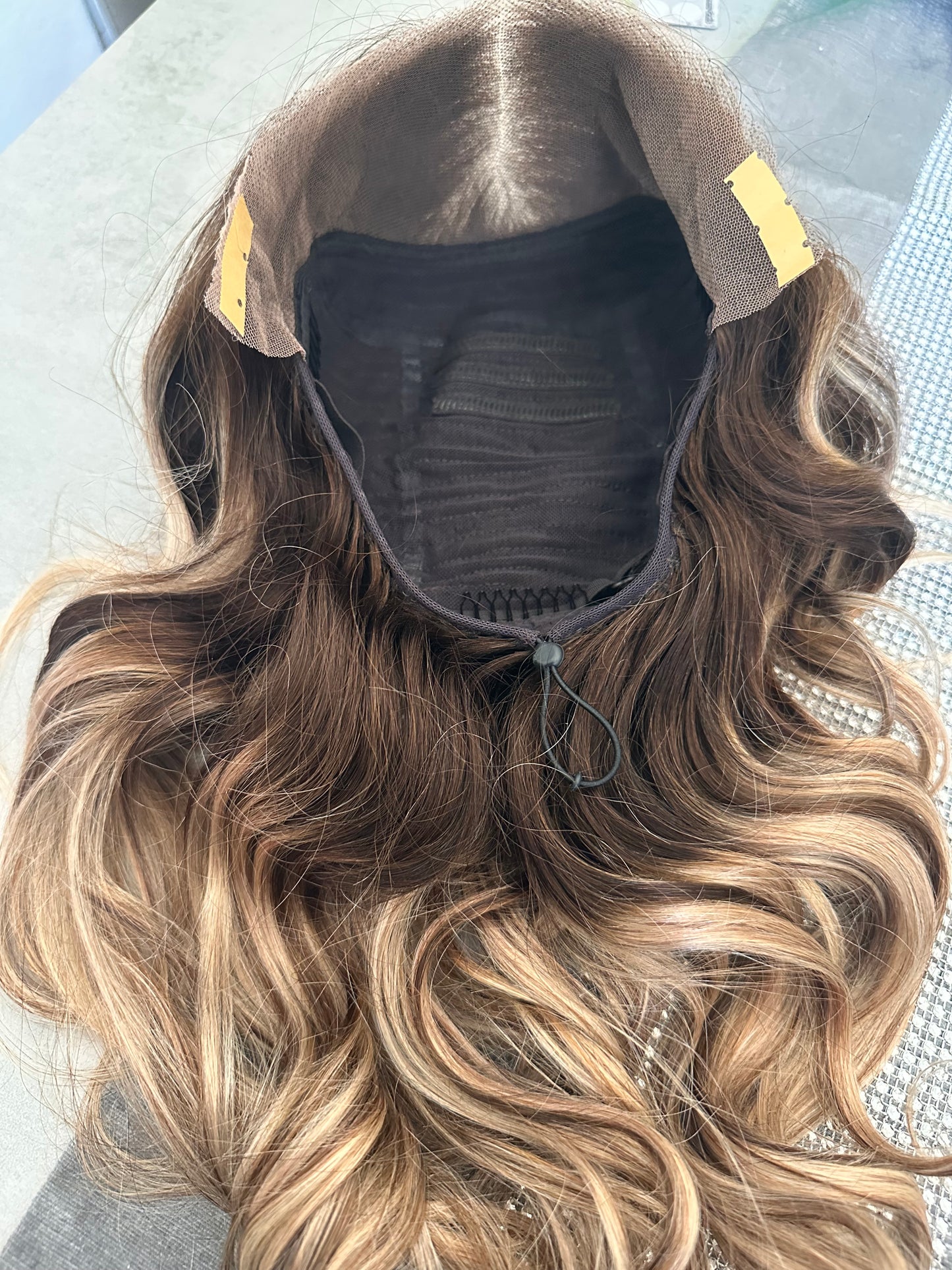 Peluca Lace Front 13x4 - Balayage Ceniza Ondulado (100% Cabello Humano) AROA