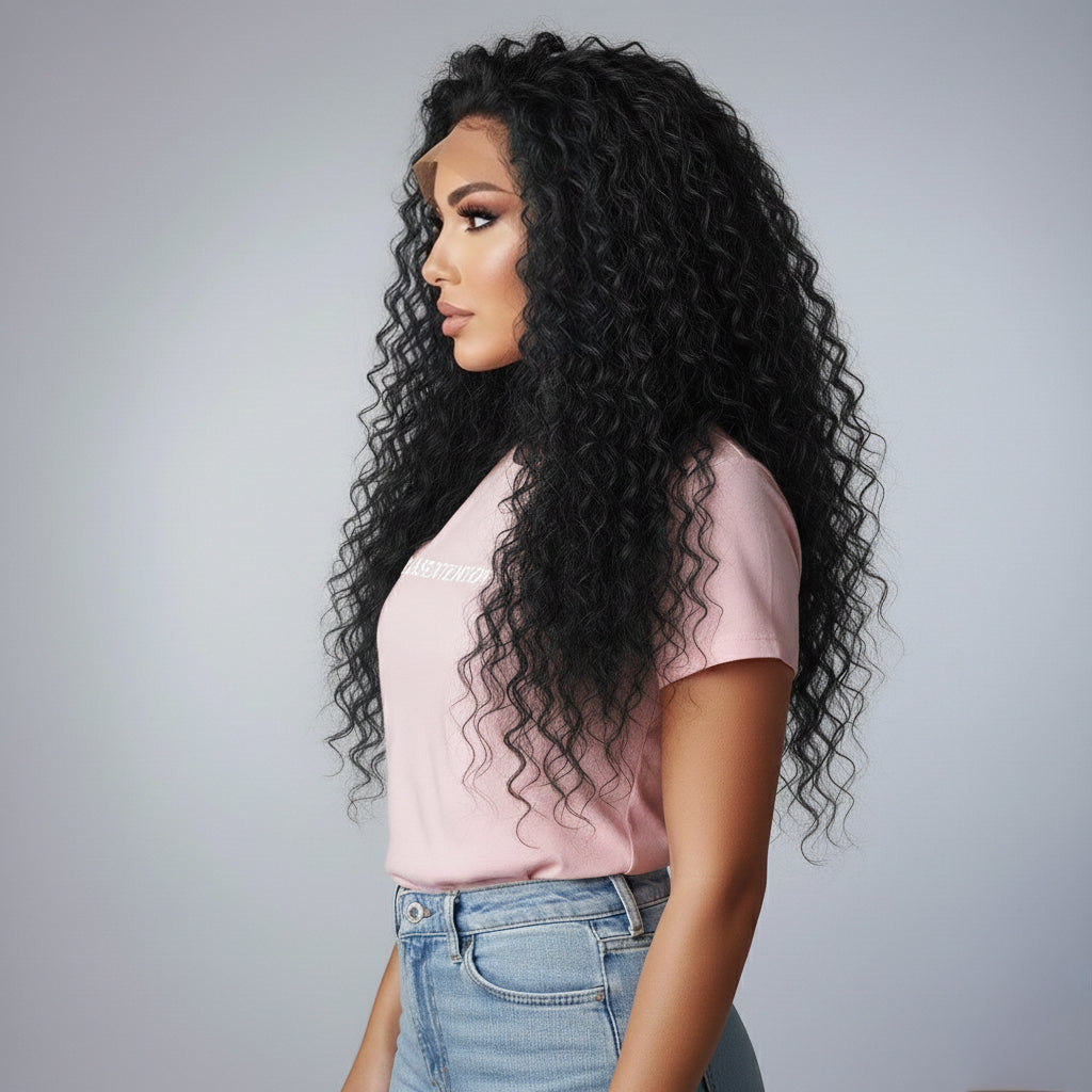 Peluca Lace Frontal 13x6 Rizada 1B - AFRICA