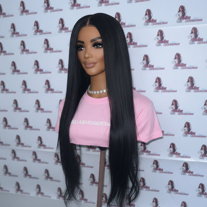 Peluca de Encaje 6x5 - Liso Espejo (Cabello Vietnamita Premium) 32” BEATRIZ