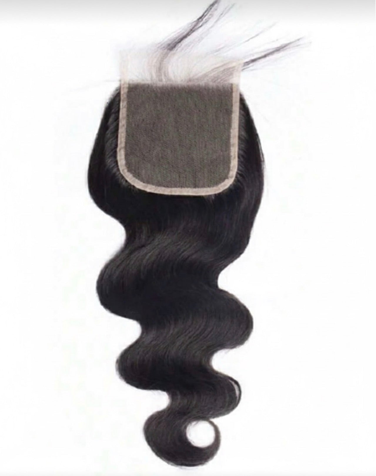 Closure cierre frontal 5x5 pelo humano ondulado
