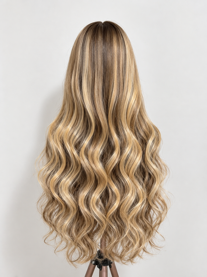 Peluca Mechada 13x4 Ondas Suaves - 28” - TAMY