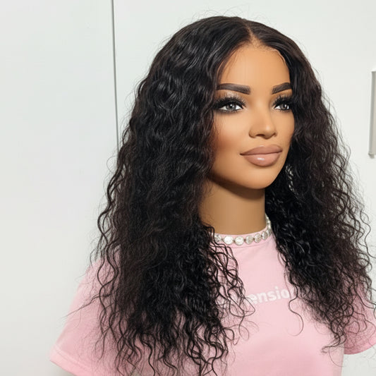 Peluca Deep Wave "Glueless" - Encaje en T (45 cm) PAOLA