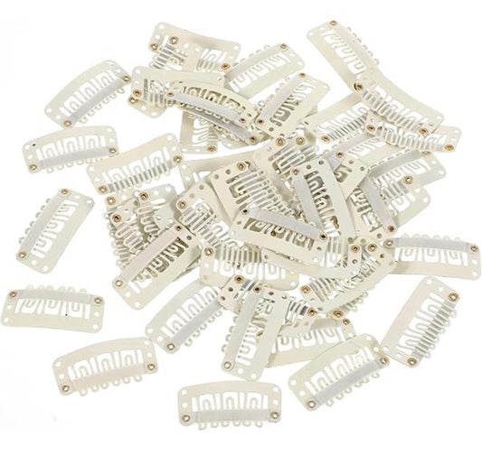 Clips - Peinetas Para Extensiones beige