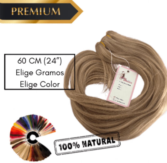 Extensiones Cortina Liso 60cm