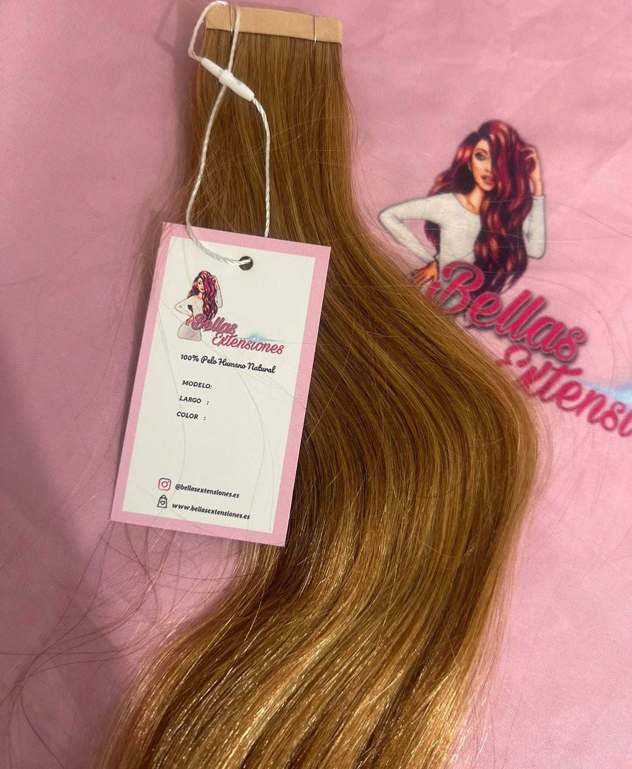 Extensiones Adhesivas Liso 60cm