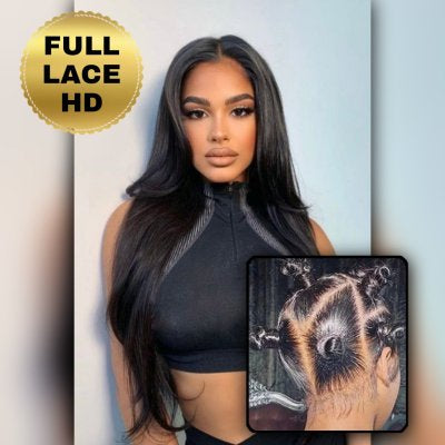 Peluca FULL LACE WIG completa pelo a pelo - indetectable - pelo humano - ROSARIO
